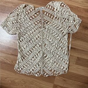 Beach Cover/Lace Top